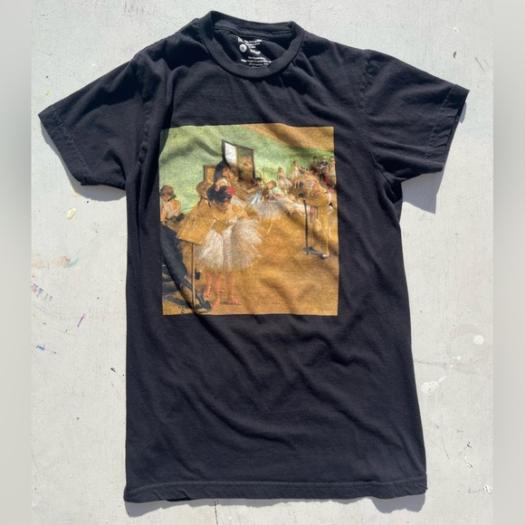 New York Metropolitan MET Other - New York MET T-Shirt Unisex Kids Black Dance S Museum High Brow NYC Oil Paint